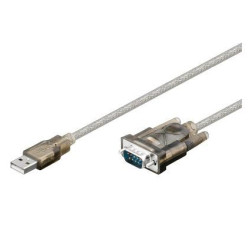 CONVERSOR USB 2.0 A SERIE 9 PINES CON CABLE 1.5Mts
