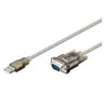 CONVERSOR USB 2.0 A SERIE 9 PINES CON CABLE 1.5Mts