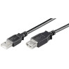 CABLE EXTENSION USB 2.0 A(M)-A(H) 3 MTS