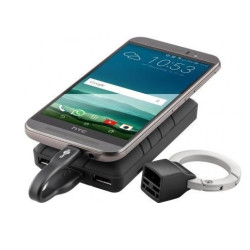 CABLE USB 2.0  A(M)-MICRO USB B(M) 0.085m +LLAVERO