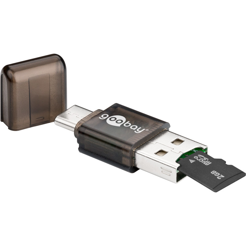 LECTOR TARJETAS EXTERNO USB-C 2.0  micro SD HC