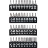 KIT DESTORNILLADORES PRECISION 58 Pzs.