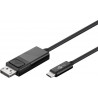 CABLE VIDEO USB-C 3.1 (M) - HDMI A (M) 4K 1.8m