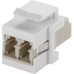 ADAPTADOR FIBRA OPTICA TIPO KEYSTONE LC DUPLEX MUL