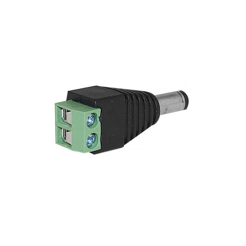 ADAPTADOR DE ALIMENTACION JACK  MACHO - BORNAS