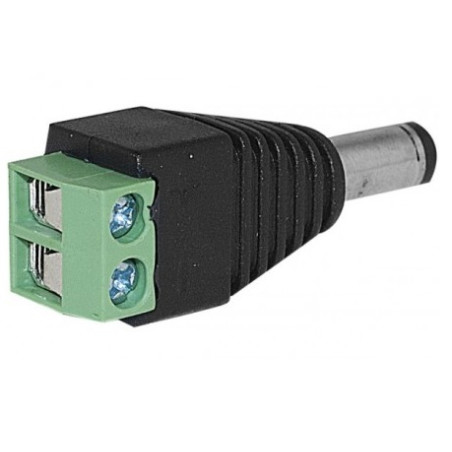 ADAPTADOR DE ALIMENTACION JACK  MACHO - BORNAS