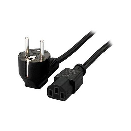 CABLE DE ALIMENTACION CPU-RED NEGRO 0.6Mts.