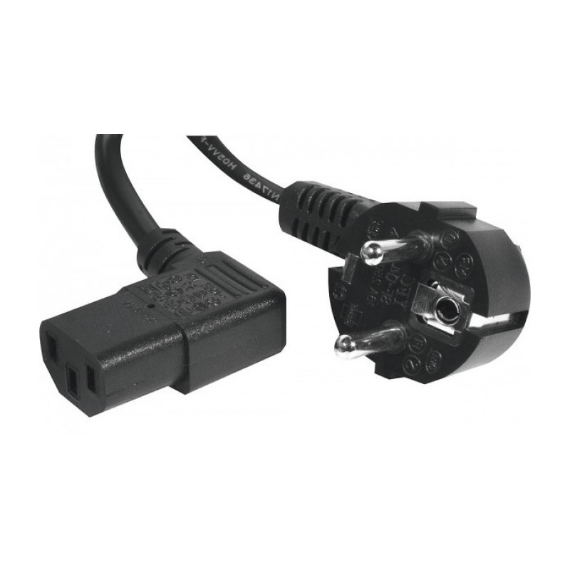 CABLE DE ALIMENTACION CPU-RED ACODADO 1.8 Mt