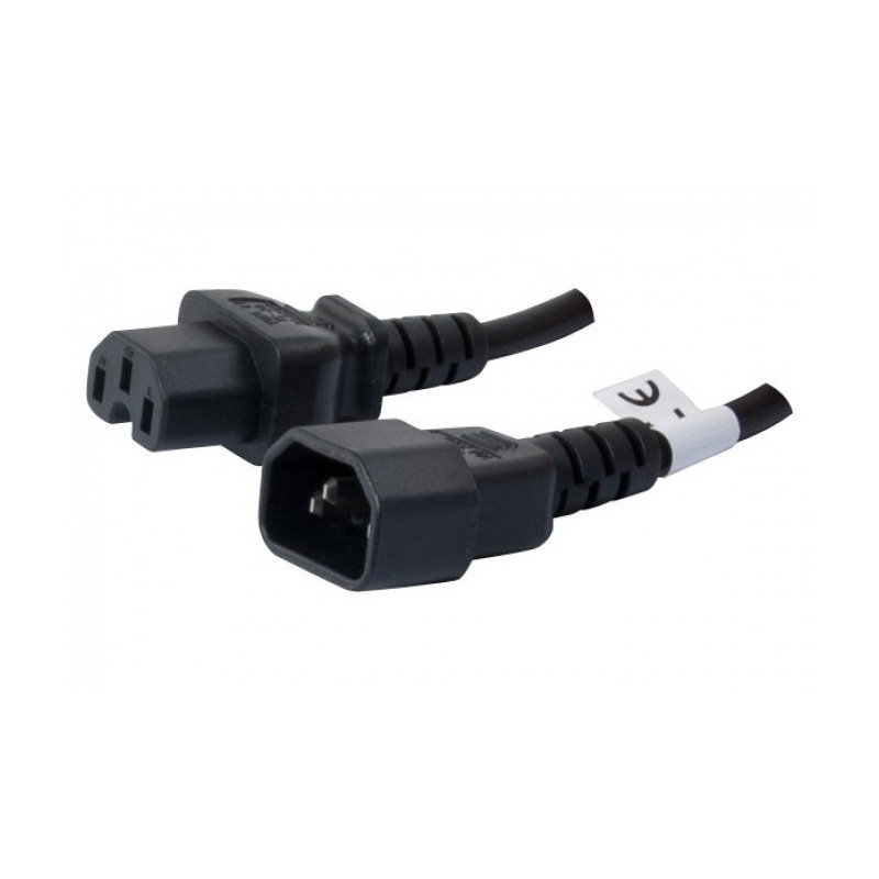 CABLE DE ALIMENTACION CPU C14 M - C15 H 3 MTS