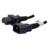 CABLE DE ALIMENTACION CPU C14 M - C15 H 3 MTS