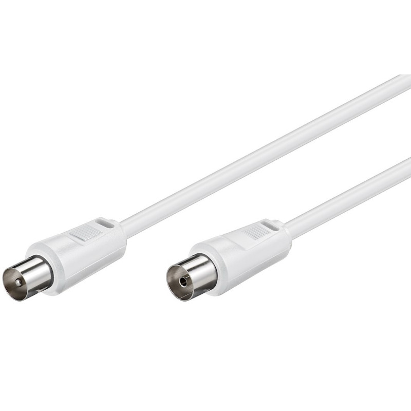 CABLE ANTENA TV 1.5Mts M - H 75Ohm.