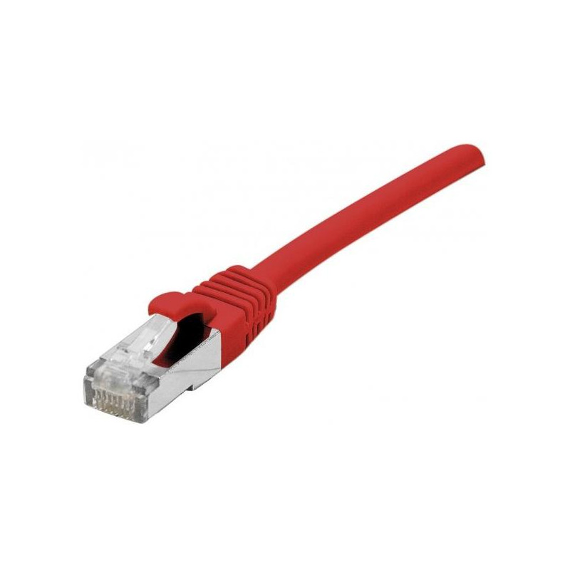 LATIGUILLO ROJO FTP  CAT6A 5Mts LSZH SNAGLESS