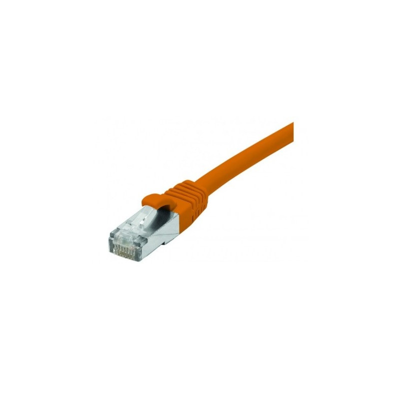 LATIGUILLO NARANJA FTP CAT6 FLEXIBLE 0.3Mts. LSZH