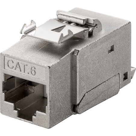 CONECTOR FTP RJ45 HEMBRA PANEL CAT-6