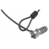 CABLE SEGURIDAD PARA PORTATIL COMBINACION 4 DIGITO