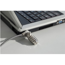 CABLE SEGURIDAD PARA PORTATIL COMBINACION 4 DIGITO
