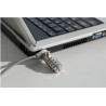 CABLE SEGURIDAD PARA PORTATIL COMBINACION 4 DIGITO