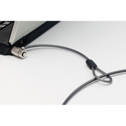 CABLE SEGURIDAD ADICIONAL PORTATIL CON LLAVE