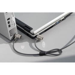 CABLE SEGURIDAD ADICIONAL PORTATIL CON LLAVE