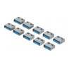 PACK 10/u CIERRE USB AZUL PARA LLAVE MC-915111
