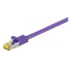LATIGUILLO MORADO S/FTP CAT6A 500Mhz 2Mts LSZH