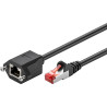 LATIGUILLO EXTENSOR RJ45 NEGRO FTP CAT5e 10M