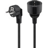 CABLE PROLONGADOR SCHUKO M - H 5 Mts. NEGRO