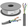 BOBINA 100Mts CABLE UTP FLEXIBLE CAT 6