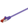 LATIGUILLO MORADO S/FTP CAT6 FLEXIBLE 3Mts. PiMF