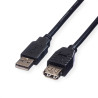 CABLE EXTENSION USB 2.0 A(M)-A(H) 1.8 MTS