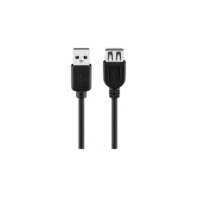 CABLE EXTENSION USB 2.0 A(M)-A(H)  5Mtr