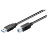 CABLE CONEXIÓN USB 3.0 A-B  1.8MTS