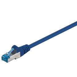 LATIGUILLO AZUL S/FTP CAT6A 0.5Mts LSZH