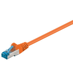 LATIGUILLO NARANJA S/FTP CAT6A 10Mts LSZH