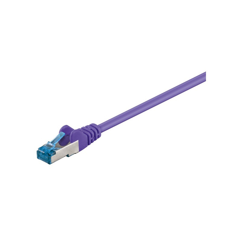LATIGUILLO MORADO S/FTP CAT6A 10m LSZH