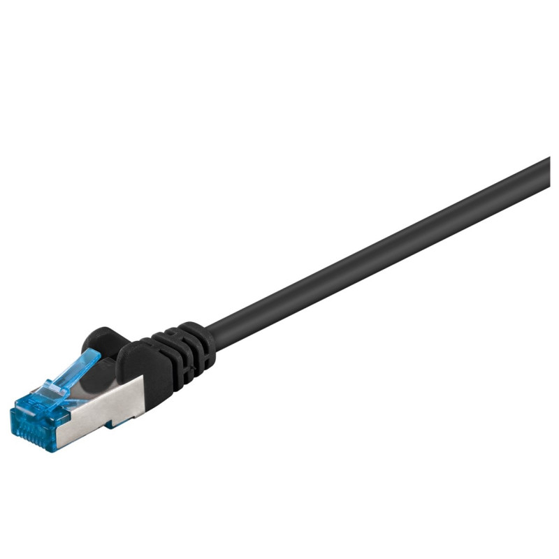 LATIGUILLO NEGRO S/FTP CAT6A 2Mts LSZH