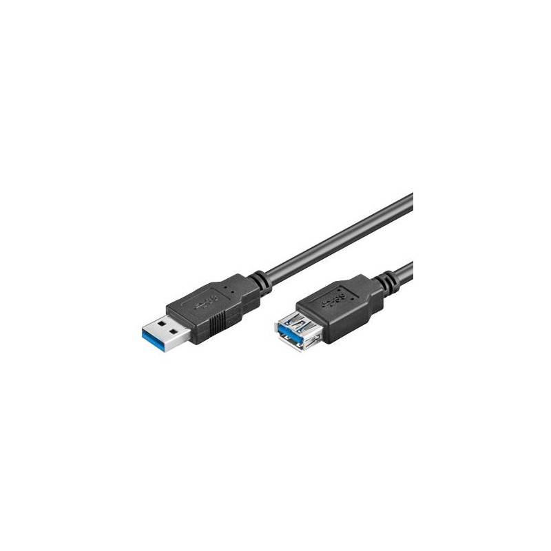 CABLE EXTENSION USB 3.0 A(M)-A(H) 1.8 MTS.