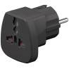 ADAPTADOR UNIVERSAL CORRIENTE USA/UK/SUIZA/JP NEGR