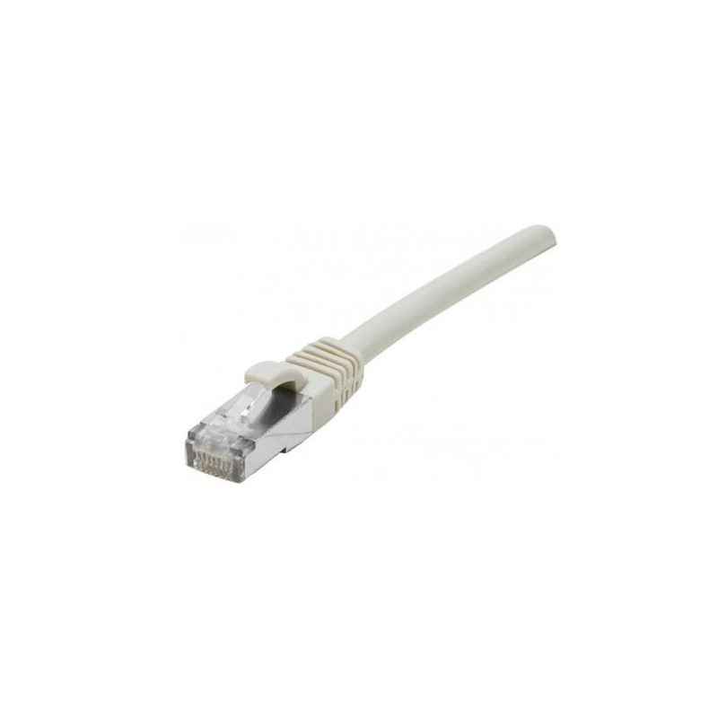 LATIGUILLO BLANCO S/FTP CAT6A 0.25Mts LSZH