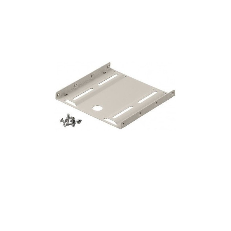 CHASIS ADAPTADOR DE DISCO DURO DE 2.5 A 3.5 BEIG