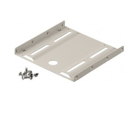 CHASIS ADAPTADOR DE DISCO DURO DE 2.5 A 3.5 BEIG