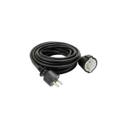 CABLE PROLONGADOR SCHUKO M - H 2 Mts. NEGRO
