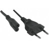CABLE DE ALIMENTACION PORTATIL (OCHO) 3 Mts