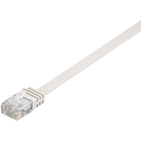 LATIGUILLO BLANCO UTP CAT6 FLEXIBLE 1Mts. PLANO