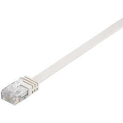 LATIGUILLO BLANCO UTP CAT6 FLEXIBLE 2Mts. PLANO