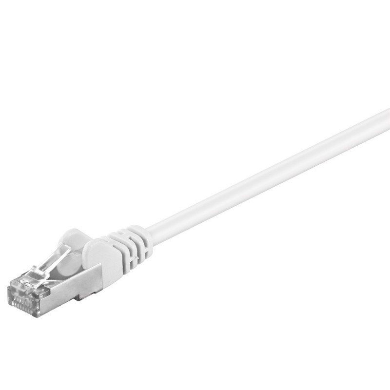 LATIGUILLO BLANCO S/FTP CAT6 FLEXIBLE CCA  0.25M