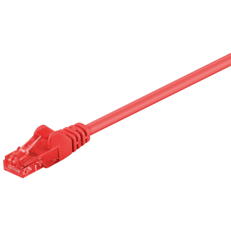 LATIGUILLO ROJO UTP CAT6 FLEXI ALU/CU (CCA) 0.25M