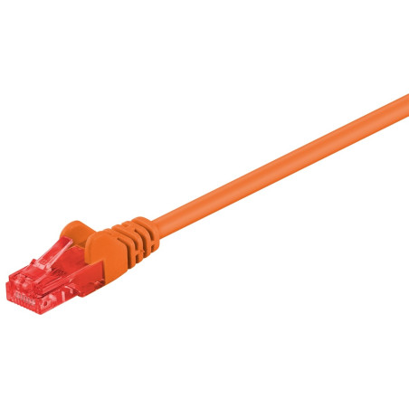 LATIGUILLO NARANJA UTP CAT6 FLEX ALU/CU (CCA) 1m