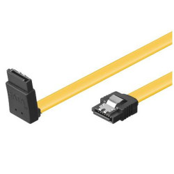 CABLE DATOS SATA III ACODADO UP 90º  0.70m