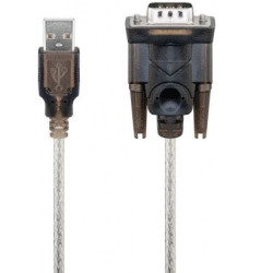 CONVERSOR USB 2.0 A SERIE 9 PINES CON CABLE 1.5Mt